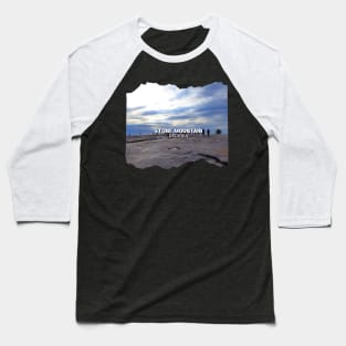 Stone Mountain Georgia Cool photography skyline blue sky USA city break Baseball T-Shirt